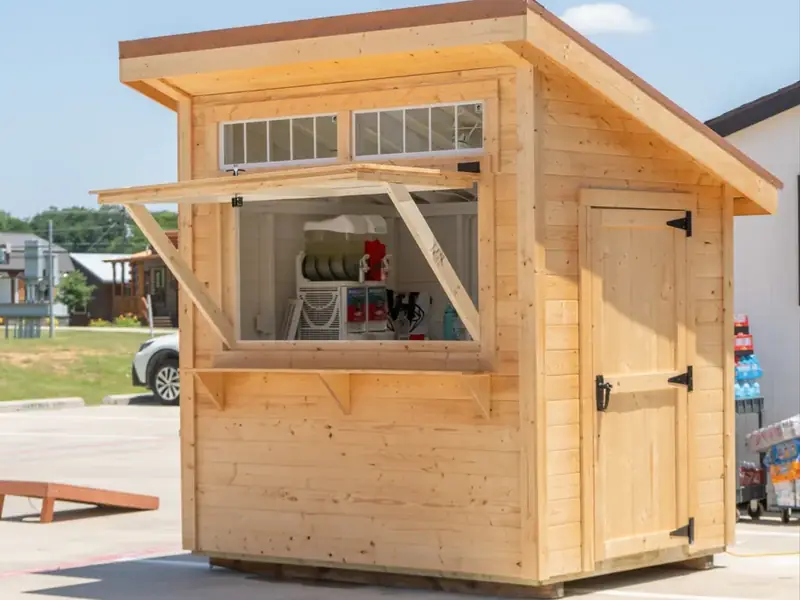 Tiki Bar shed by Ulrich Lifestyle Structures